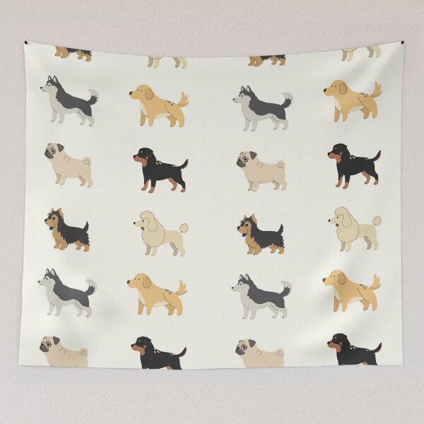 Item preview, 6 dogs pack designed and sold by Amy's pet prints.