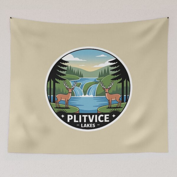 Item preview, Plitvice Lakes designed and sold by Pixel-Lair.