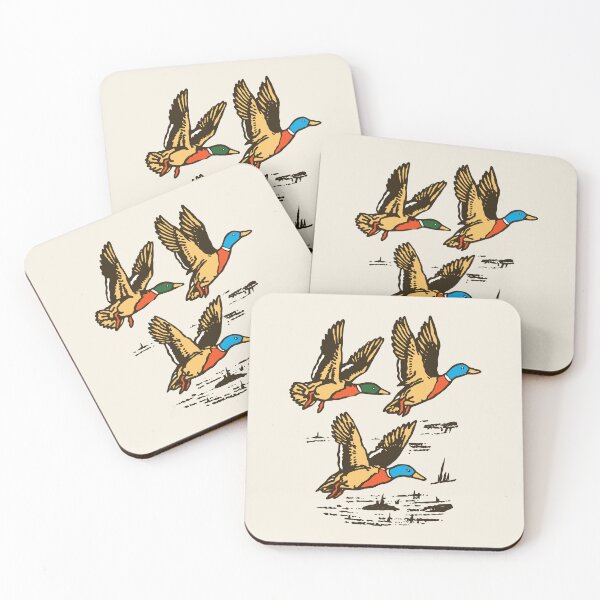 Item preview, Mallard Ducks in Flight Waterfowl designed and sold by trajeado14.