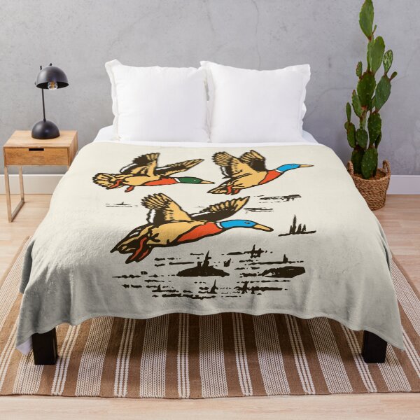 Item preview, Mallard Ducks in Flight Waterfowl designed and sold by trajeado14.
