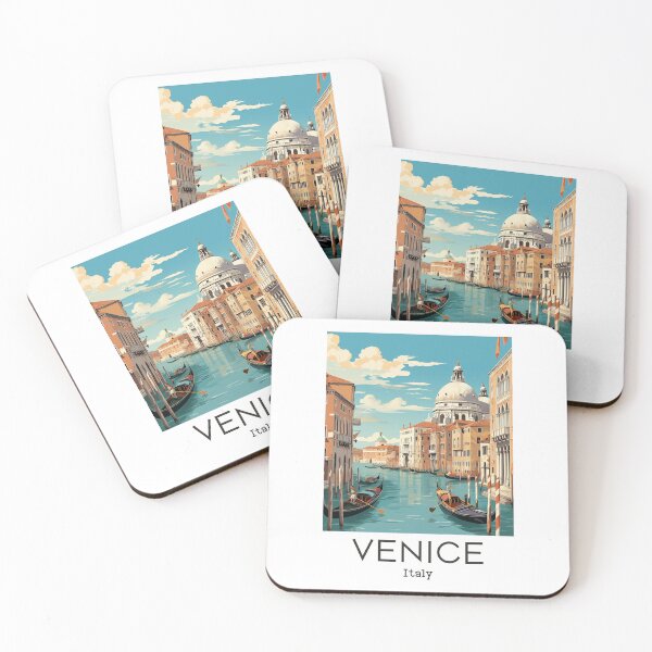 Item preview, A Vintage Travel Illustration of Venice - Italy designed and sold by GoodOldVintage.