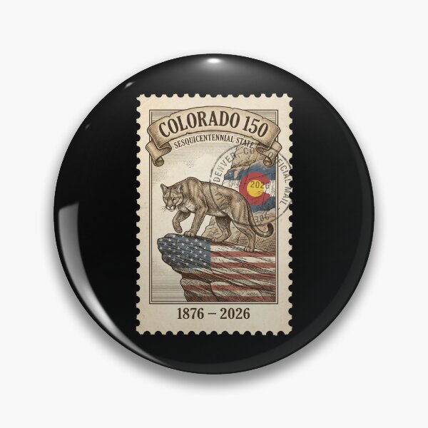 Item preview, Colorado Mountain Lion 150th Anniversary - Wildlife Stamp designed and sold by G350.
