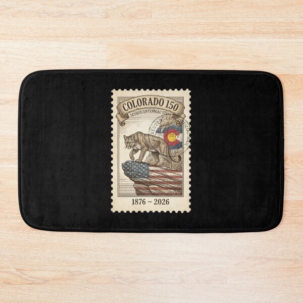 Item preview, Colorado Mountain Lion 150th Anniversary - Wildlife Stamp designed and sold by G350.