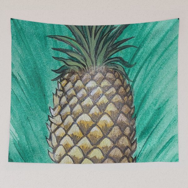 Item preview, Tropical pineapple  designed and sold by Matt Starr Fine Art .