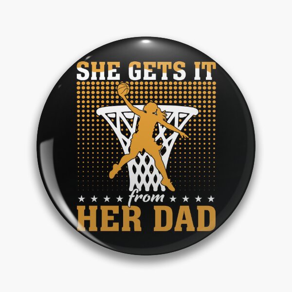 Item preview, Fathers Day Basketball Girl Dad designed and sold by KroghDs.