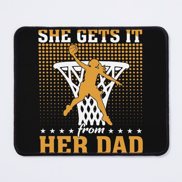 Item preview, Fathers Day Basketball Girl Dad designed and sold by KroghDs.