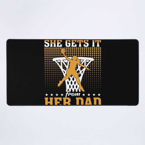 Item preview, Fathers Day Basketball Girl Dad designed and sold by KroghDs.
