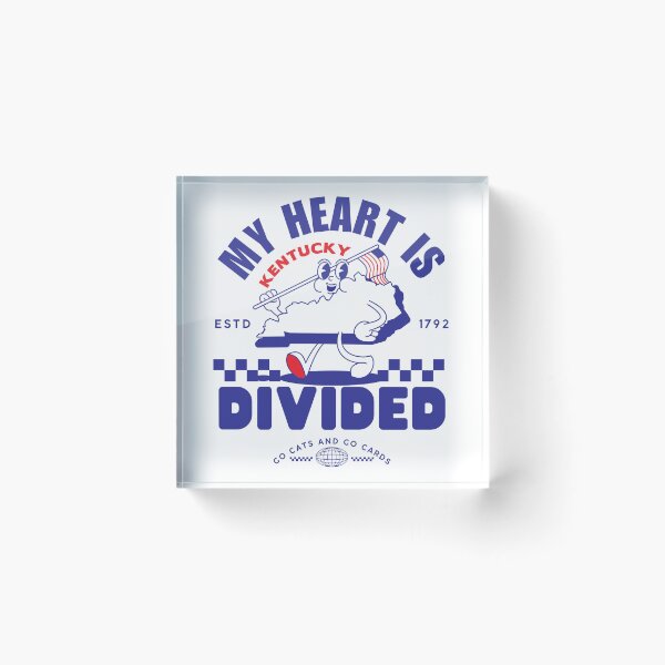 Item preview, Kentucky : my heart is divided  designed and sold by Peerless-Prime.