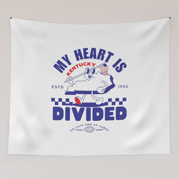 Item preview, Kentucky : my heart is divided  designed and sold by Peerless-Prime.