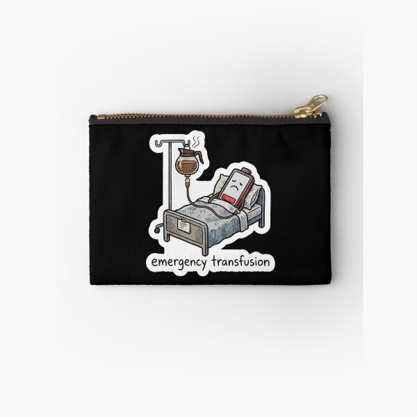 Item preview, Emergency Coffee Transfusion IV Medical Humor designed and sold by simonbluevski.