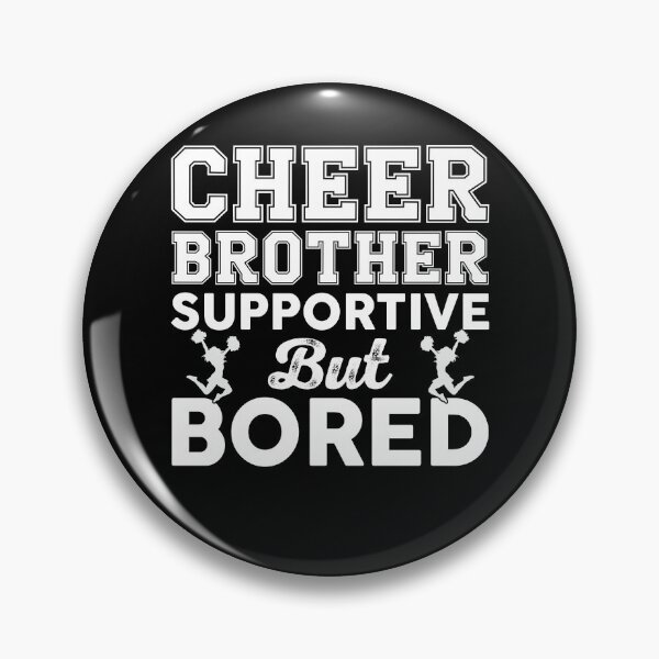 Item preview, Cheer Brother Supportive But Bored designed and sold by KroghDs.