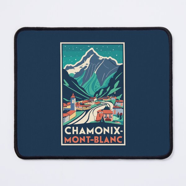 Item preview, A Vintage Travel Art of Chamonix-Mont-Blanc - France  designed and sold by GoodOldVintage.