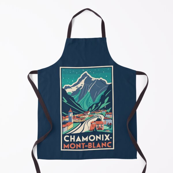 Item preview, A Vintage Travel Art of Chamonix-Mont-Blanc - France designed and sold by GoodOldVintage.