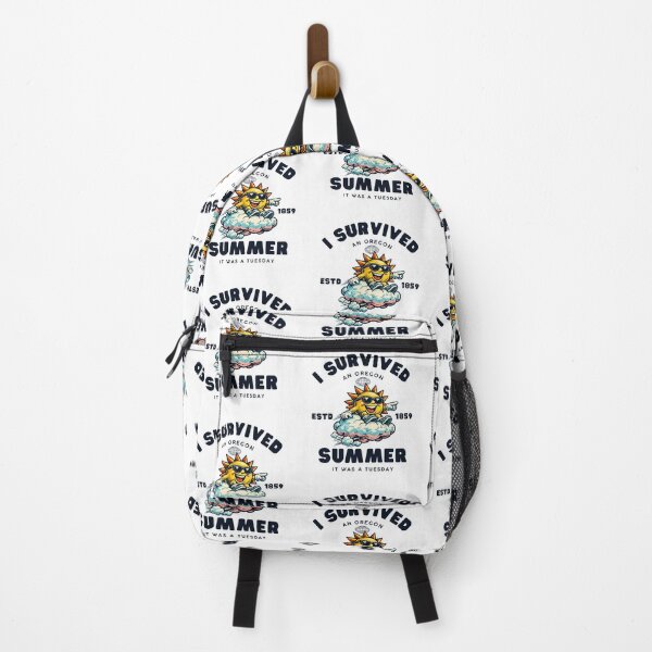 Item preview, I survived an Oregon summer, it was a Tuesday designed and sold by Peerless-Prime.