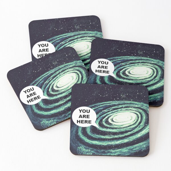 Item preview, You are here, on Earth in the Milky Way Galaxy  designed and sold by Matt Starr Fine Art .