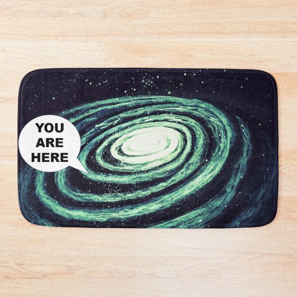 Item preview, You are here, on Earth in the Milky Way Galaxy  designed and sold by Matt Starr Fine Art .