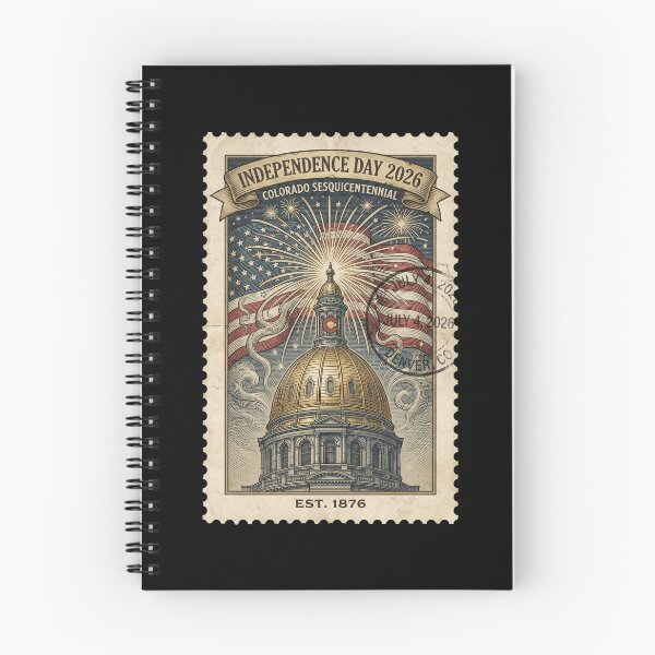 Item preview, Colorado Capitol Independence Day 2026 - Fireworks Stamp designed and sold by G350.