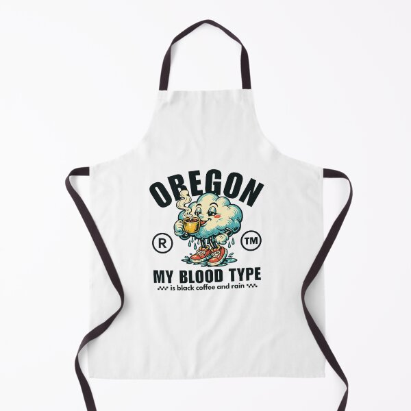Item preview, Oregon : my blood type is black coffee and rain designed and sold by Peerless-Prime.