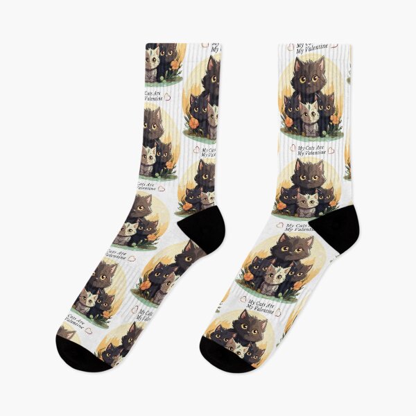 Item preview, My Cats Are My Valentine. designed and sold by Dinasshop.
