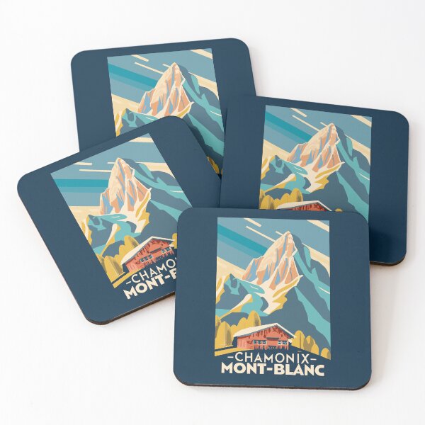 Item preview, A Vintage Travel Art of Chamonix-Mont-Blanc - France  designed and sold by GoodOldVintage.