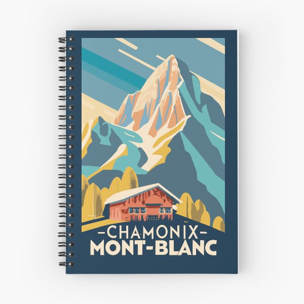 Item preview, A Vintage Travel Art of Chamonix-Mont-Blanc - France  designed and sold by GoodOldVintage.