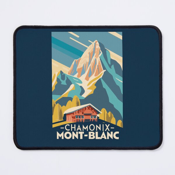 Item preview, A Vintage Travel Art of Chamonix-Mont-Blanc - France  designed and sold by GoodOldVintage.