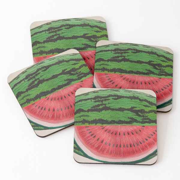 Item preview, Whole watermelon with a slice to eat  designed and sold by Matt Starr Fine Art .