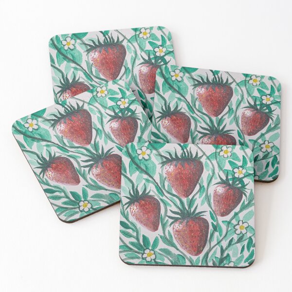 Item preview, Strawberry patch  designed and sold by Matt Starr Fine Art .