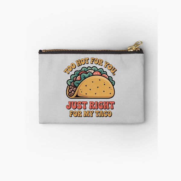 Item preview, Cute Taco Cartoon – Funny Taco Quote for Food Lovers designed and sold by Verycutethings.