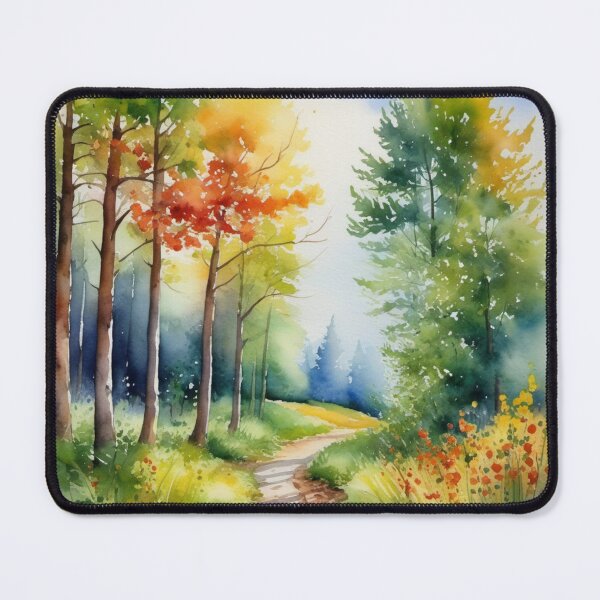 Item preview, Silent autumn forest designed and sold by Kraftbaum.