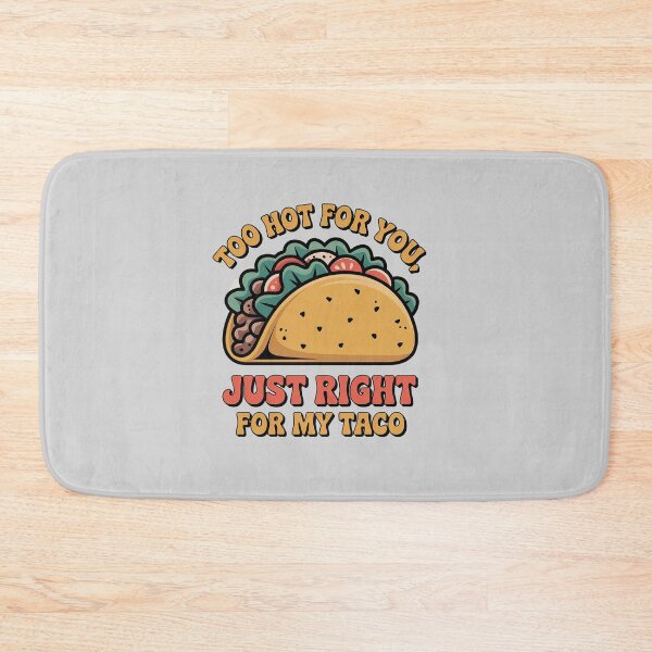 Item preview, Cute Taco Cartoon – Funny Taco Quote for Food Lovers designed and sold by Verycutethings.