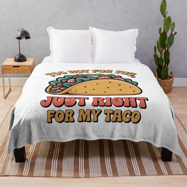Item preview, Cute Taco Cartoon – Funny Taco Quote for Food Lovers designed and sold by Verycutethings.