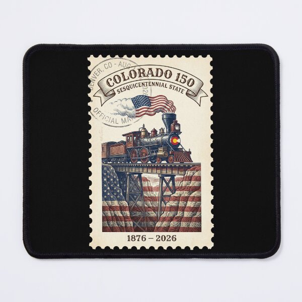 Item preview, Colorado Railroad 150th Anniversary - Canyon Train Stamp designed and sold by G350.
