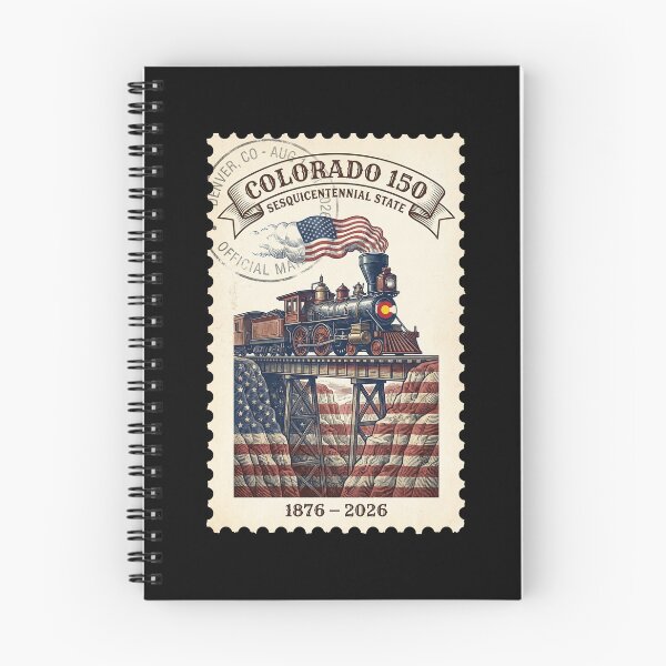 Item preview, Colorado Railroad 150th Anniversary - Canyon Train Stamp designed and sold by G350.