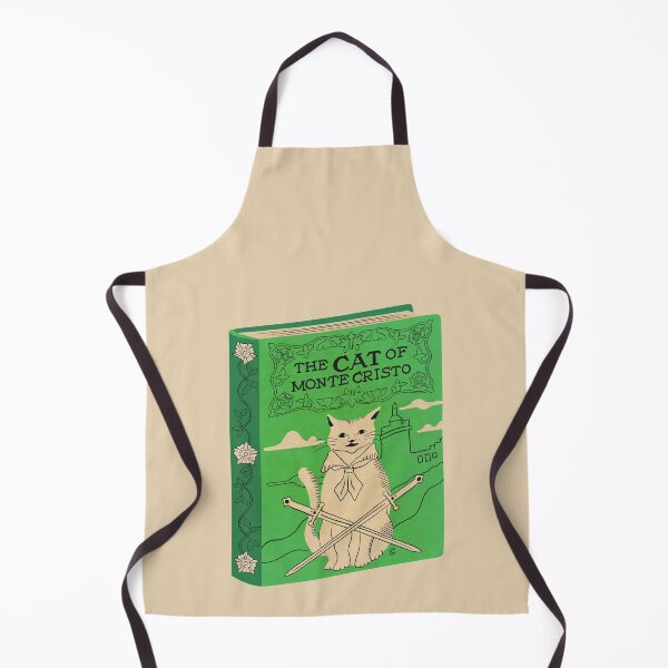 Item preview, The Cat of Monte Cristo | Bookish Cat Pun, Classic Literature Pun With Cats, Bookish Gifts, The Count of Monte Cristo designed and sold by Carrie Cantwell Art.