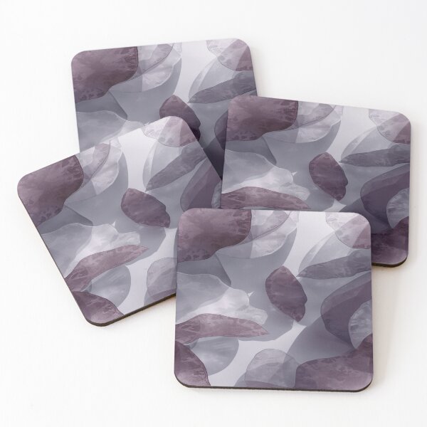 Item preview, Atmospheric Shadow Veil Pattern in Muted Gothic Pastels designed and sold by mari0n980.