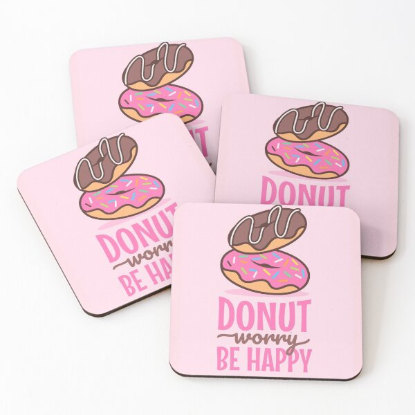 Item preview, Donut Worry, Be Happy  designed and sold by TSlaterDesigns.