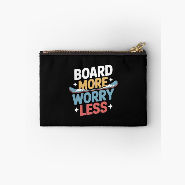 Item preview, Board More Worry Less designed and sold by theartfulaspie.