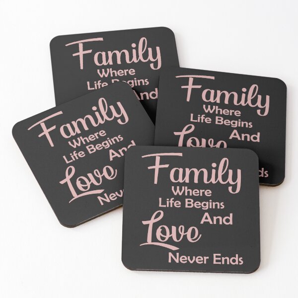 Item preview, Family Where Life Begins And Love Never Ends designed and sold by karmastore.