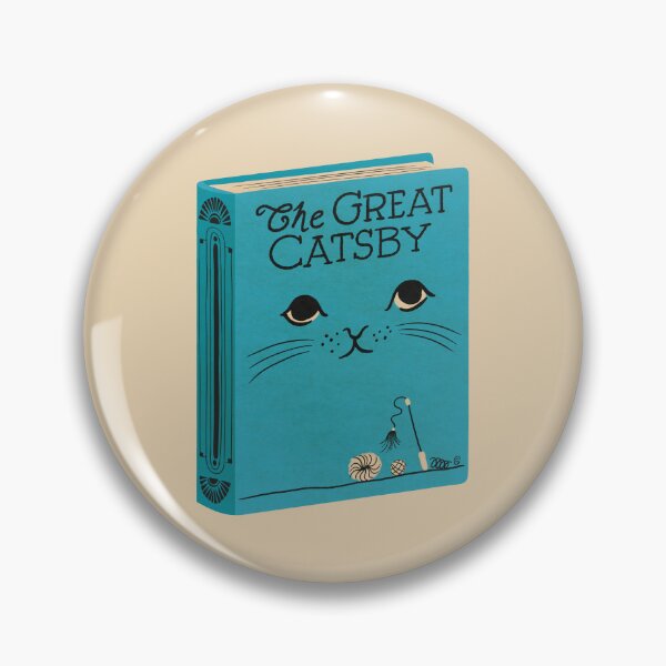Item preview, The Great Catsby | Bookish Cat Pun, Classic Literature Pun With Cats, Bookish Gifts, The Great Gatsby, F. Scott Fitzgerald designed and sold by Carrie Cantwell Art.