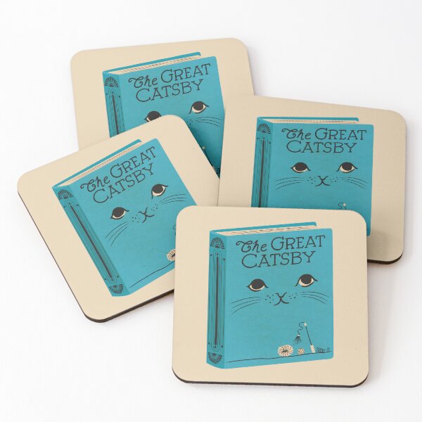 Item preview, The Great Catsby | Bookish Cat Pun, Classic Literature Pun With Cats, Bookish Gifts, The Great Gatsby, F. Scott Fitzgerald designed and sold by Carrie Cantwell Art.