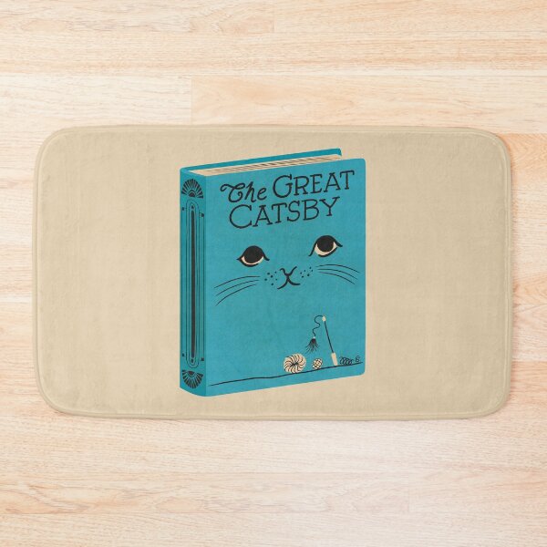 Item preview, The Great Catsby | Bookish Cat Pun, Classic Literature Pun With Cats, Bookish Gifts, The Great Gatsby, F. Scott Fitzgerald designed and sold by Carrie Cantwell Art.