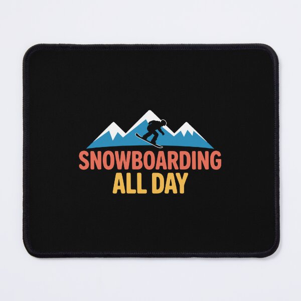 Item preview, Snowboarding All Day designed and sold by theartfulaspie.