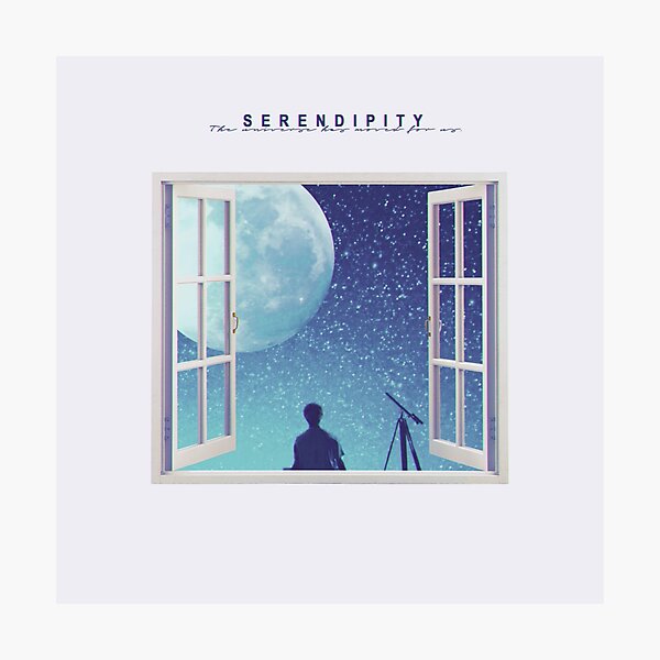 BTS JIMIN SERENDIPITY - OPENED WINDOW Photographic Print