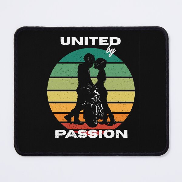 Item preview, Motolovers retro sunset united by passion t-shirt  designed and sold by JP-Crew-100.