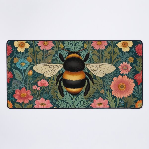 Item preview, Elegant art nouveau Queen Bee elegant vintage floral garden designed and sold by hollycooper.