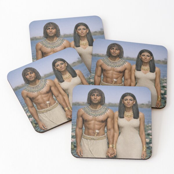 Item preview, Eternal Love of Kemet – Ancient Egyptian Couple by the Nile designed and sold by TuyaArts.