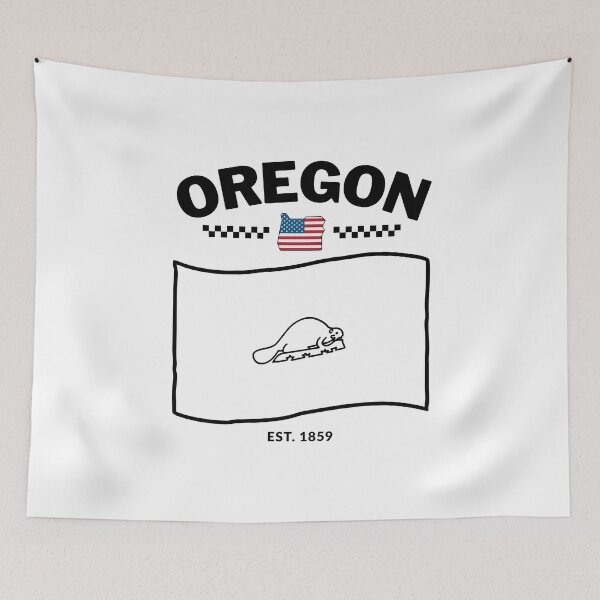 Item preview, Oregon flag USA designed and sold by Peerless-Prime.