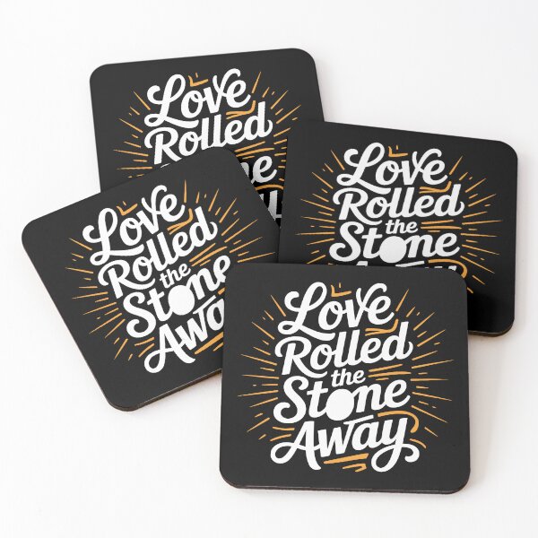 Item preview, Love Rolled the Stone Away designed and sold by theartfulaspie.