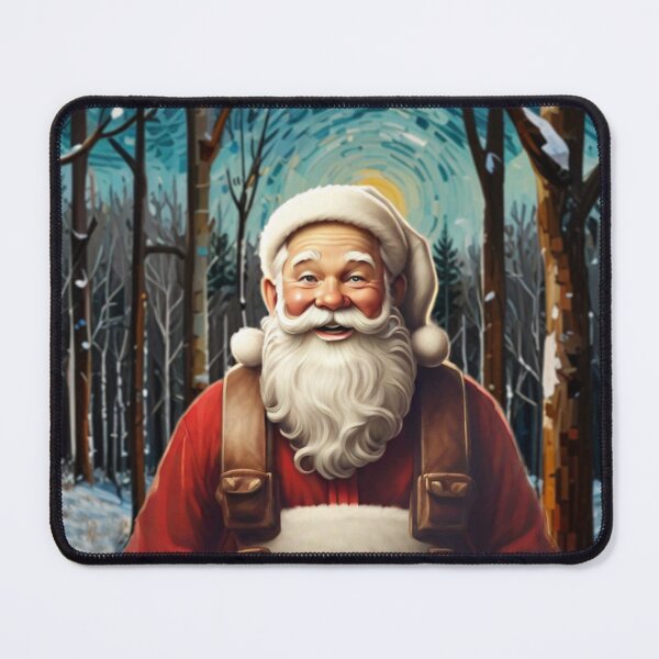 Item preview, Retro Jolly O St. Nick Santa Claus north Pole designed and sold by hollycooper.